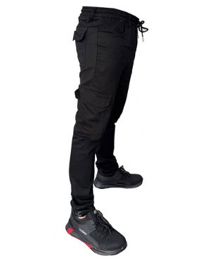 דגמ"ח עבודה סקיני WORK FASHION שחור